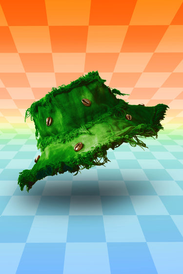 Golden Sea Shells Bucket Hat