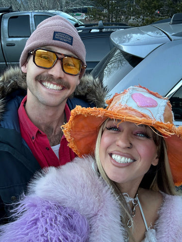 I Heart Sequinz Bucket Hat (Baby Pink)