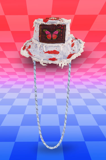 Painted Hearts 'R Fly Bucket Hat