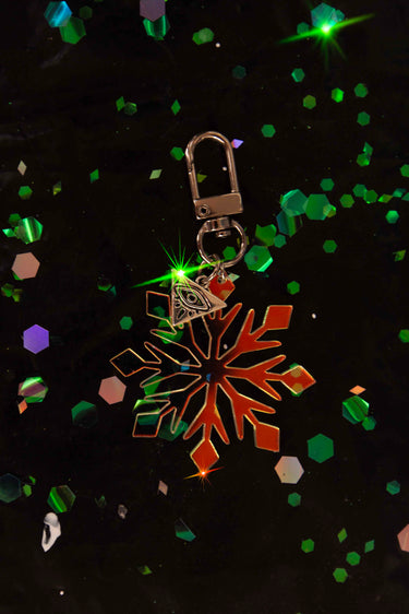 Snowflake Bottle Charm